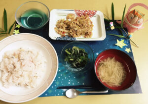 イベント食7月七夕